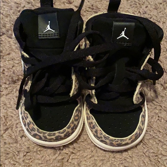 Jordan Shoes | Air Jordan Mid Leopard Print | Poshmark